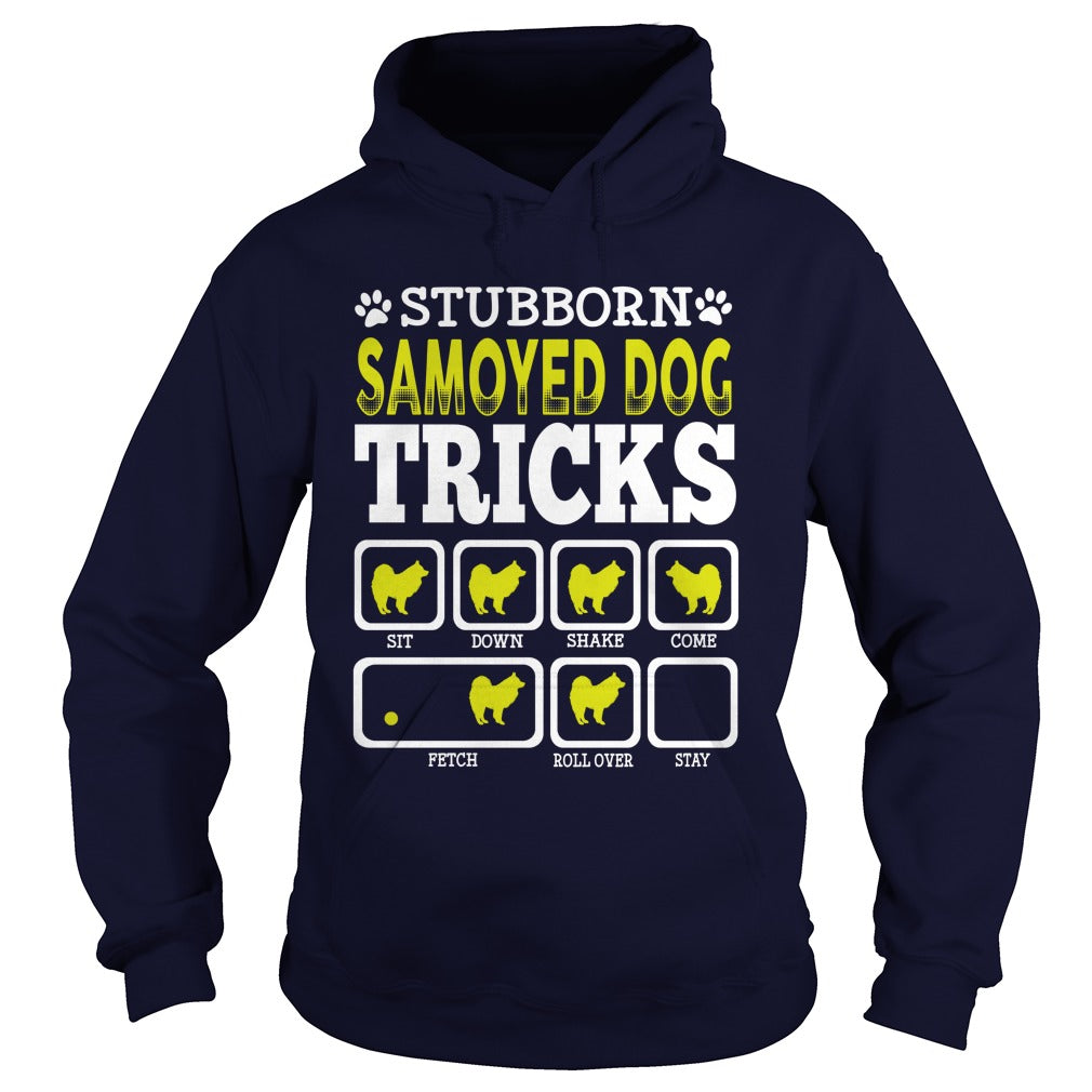TUBBORN SAMOYED DOG TRICKS