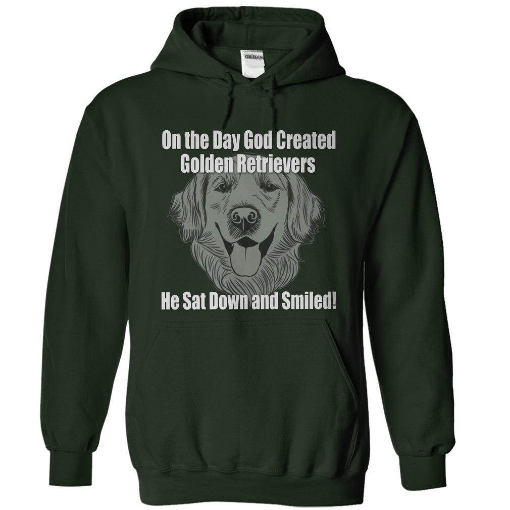 On the Day God Created Golden Retrievers