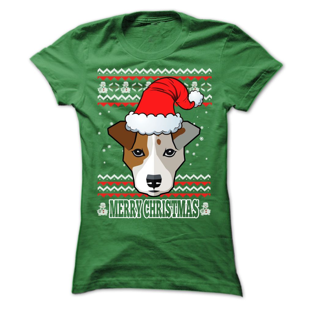 UGLY CHRISTMAS JACK RUSELL TERRIER