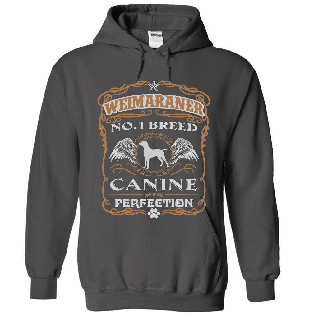 WEIMARANER NO 1 BREED CANINE PERFECTION T SHIRTS