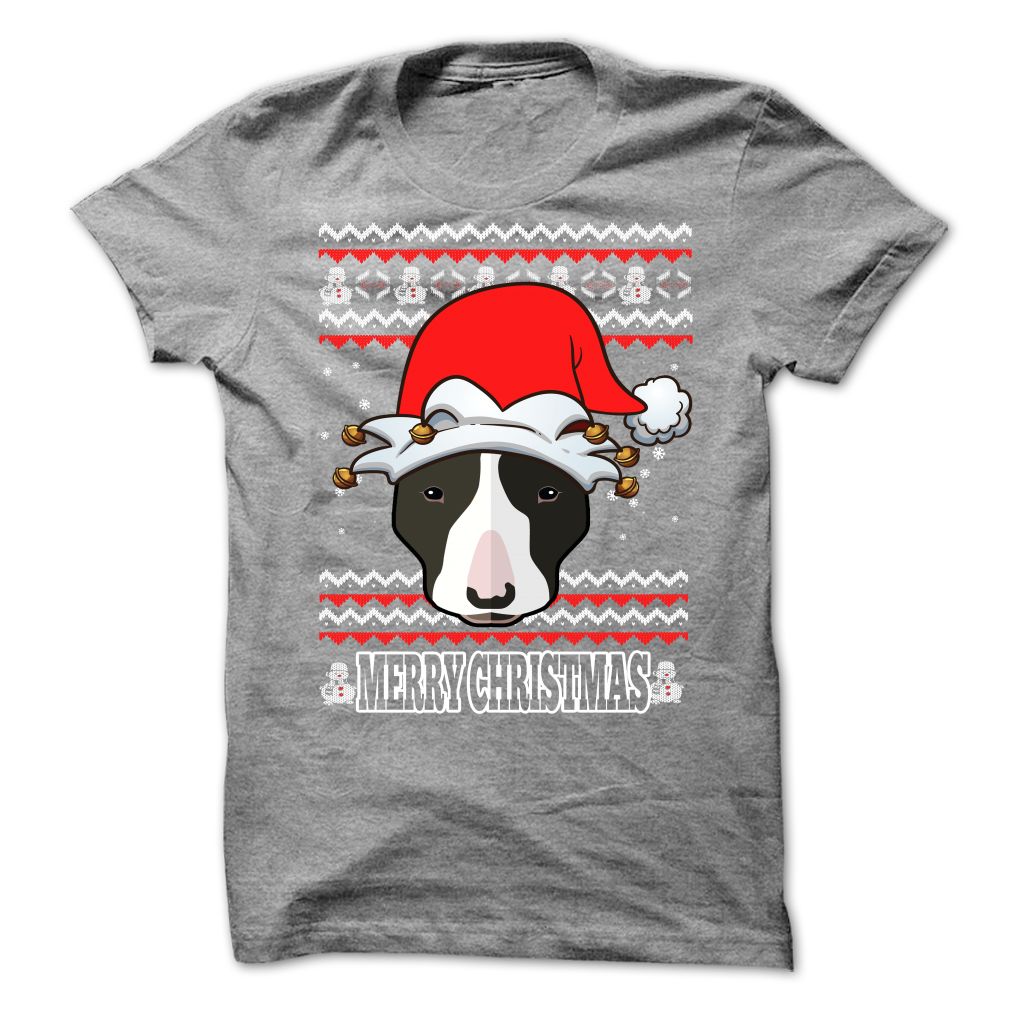 UGLY CHRISTMAS BULL TERRIER