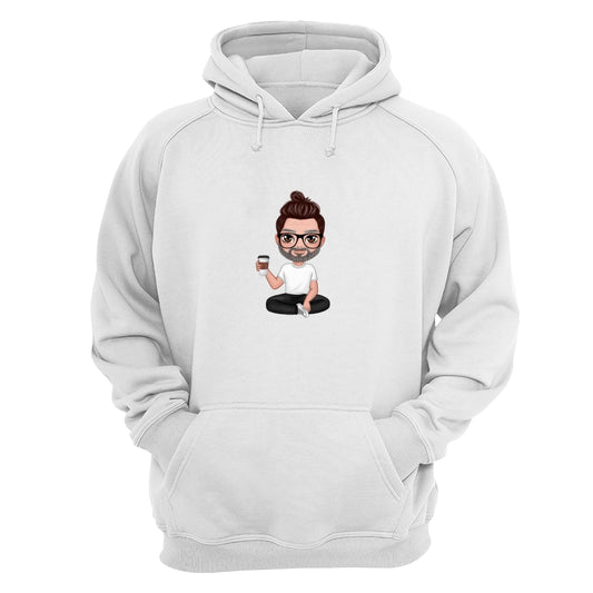 Doll Grandpa Sitting Dad Grandpa And Kids Hands Outline Personalized Shirt
