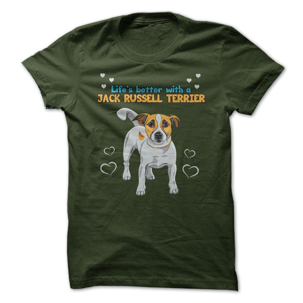 Lifes Better with A Jack Russell Terrier! Love your JRT dog?