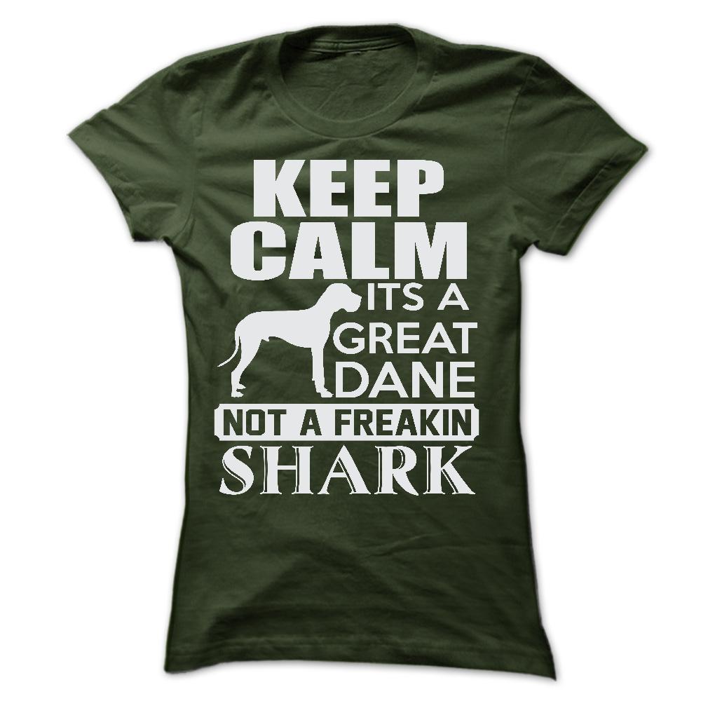 Keep calm, its a Great Dane, not a freakin Shark