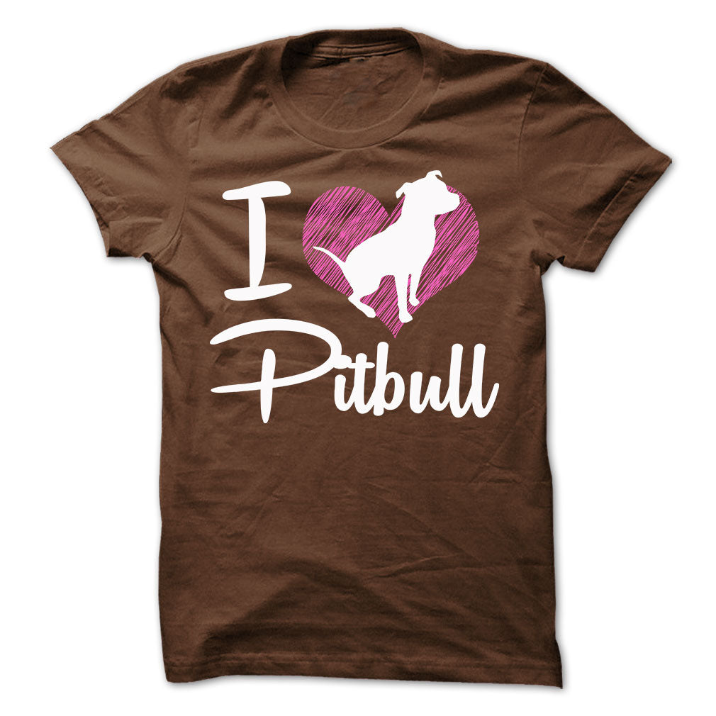 I LOVE PITBULL 2 Tee
