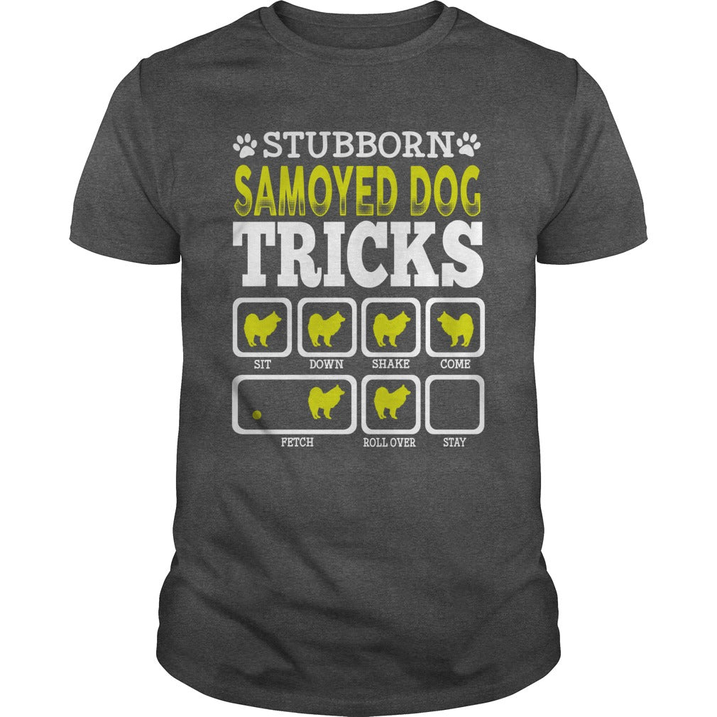 TUBBORN SAMOYED DOG TRICKS
