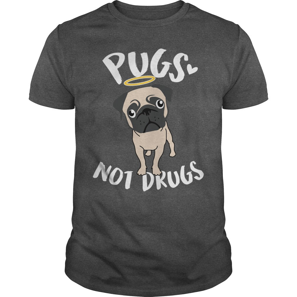 Pugs Not Drugs Pug Dog Hoodie Papa Mama Men Women Dogs Lovers Sunfrog Hoodie