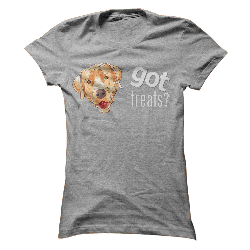 Got Treats Heads - Yellow Lab