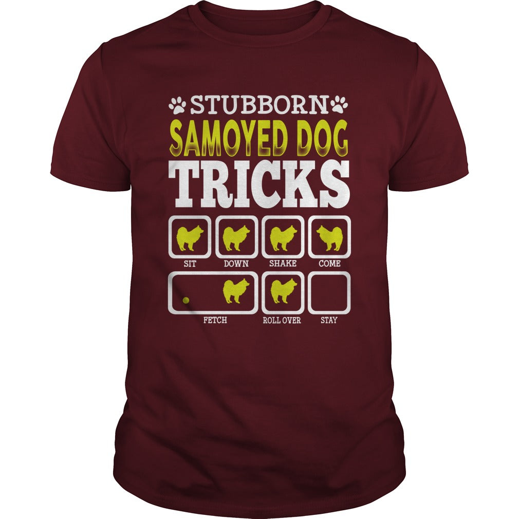 TUBBORN SAMOYED DOG TRICKS