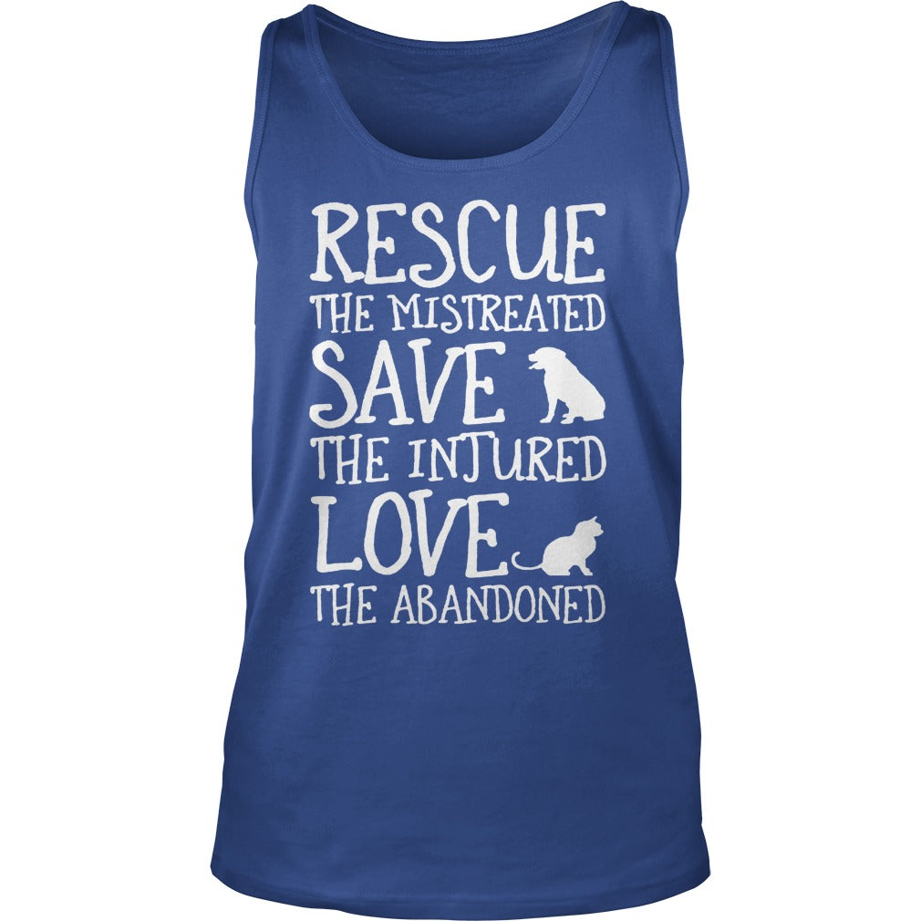 RESCUE  SAVE  LOVE