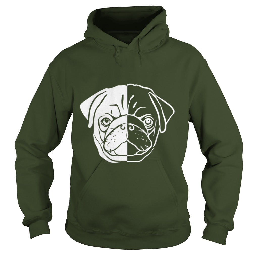 Pug dog Papa Mama Men Women Dogs Lovers Sunfrog Hoodie