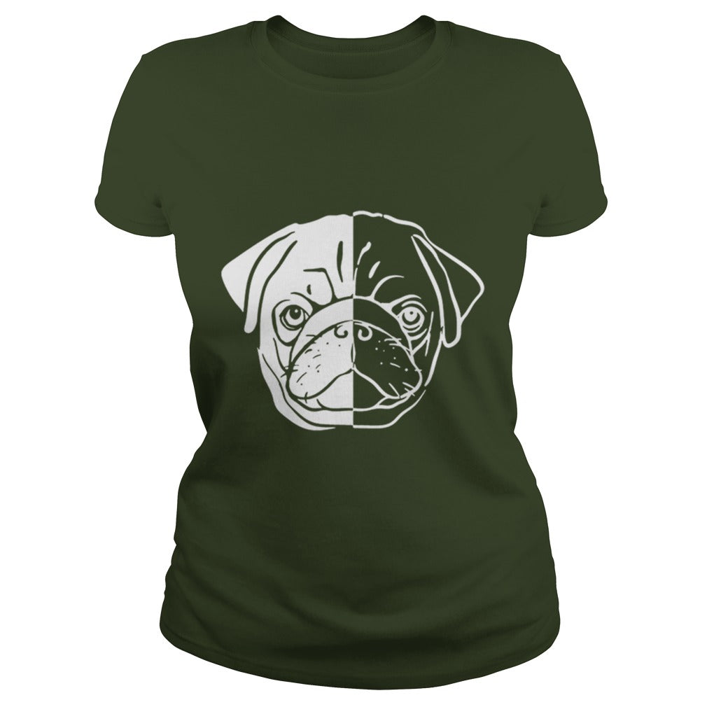 Pug dog Papa Mama Men Women Dogs Lovers Sunfrog Hoodie