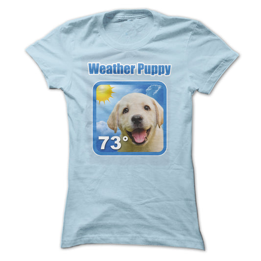 Weather Puppy T-Shirt (Washed/Vintage Look)