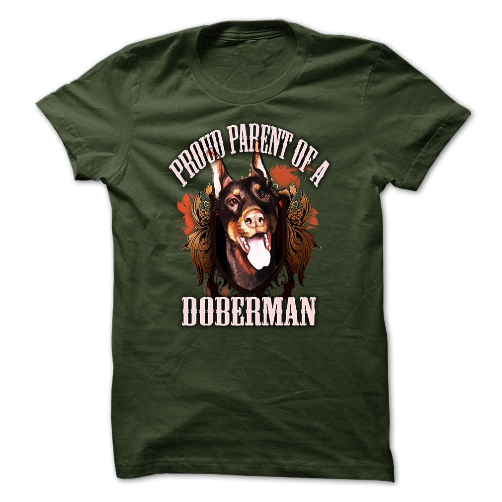 Proud parent of a doberman