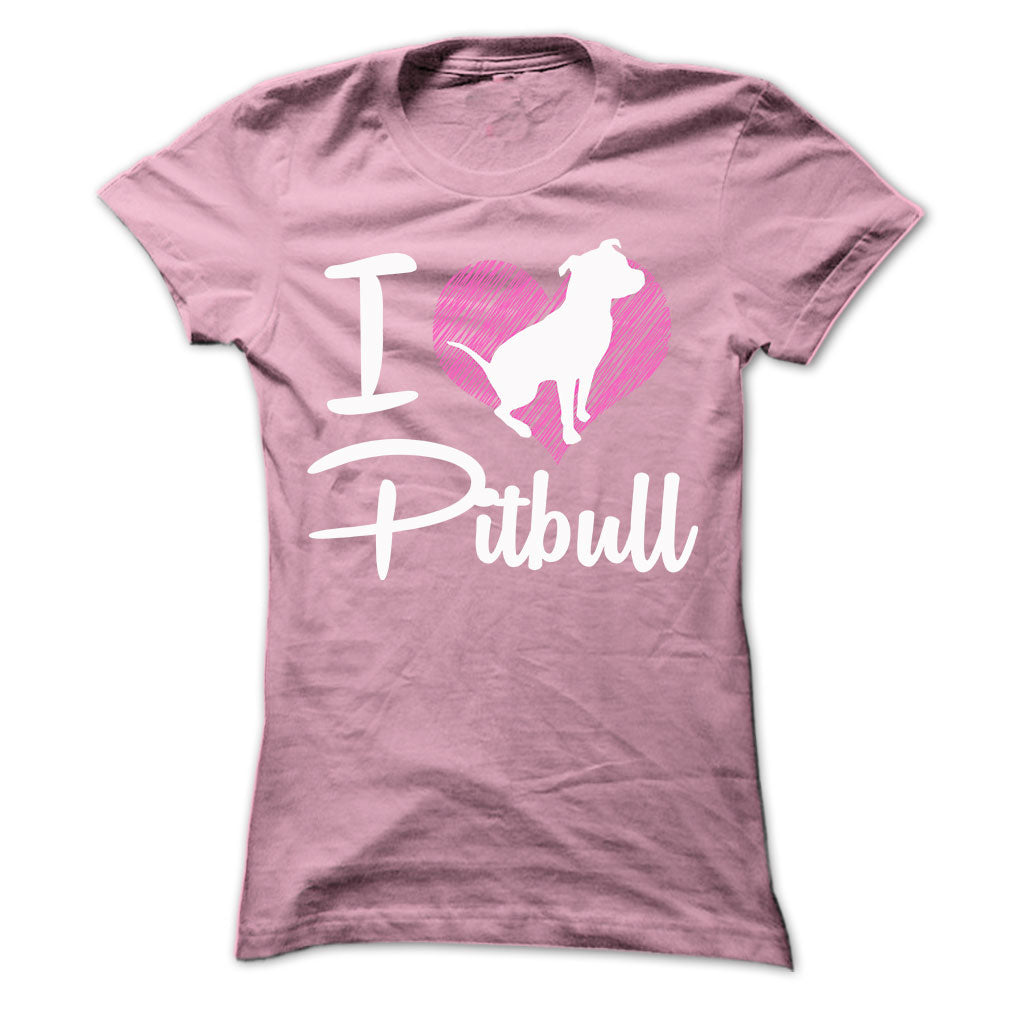 I LOVE PITBULL 2 Tee
