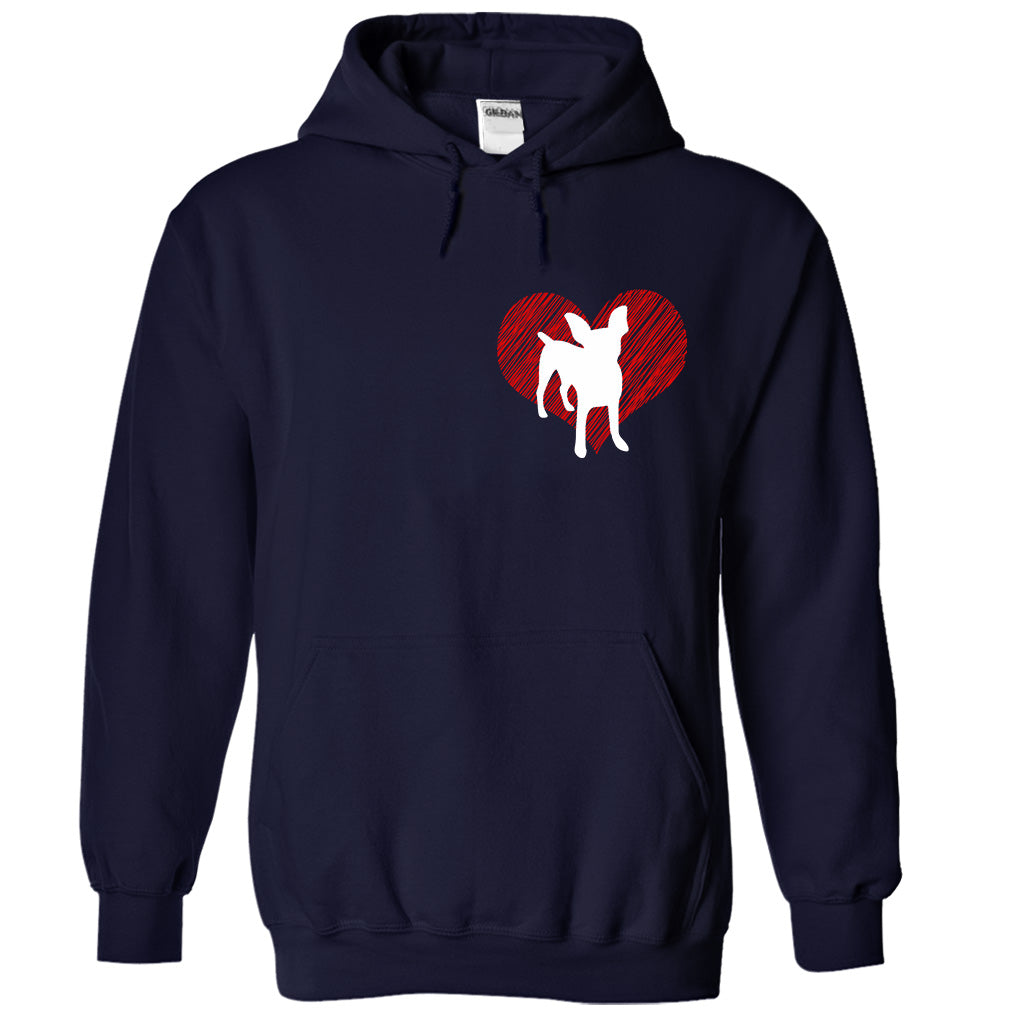 I Love Chihuahua 2 Red Heart