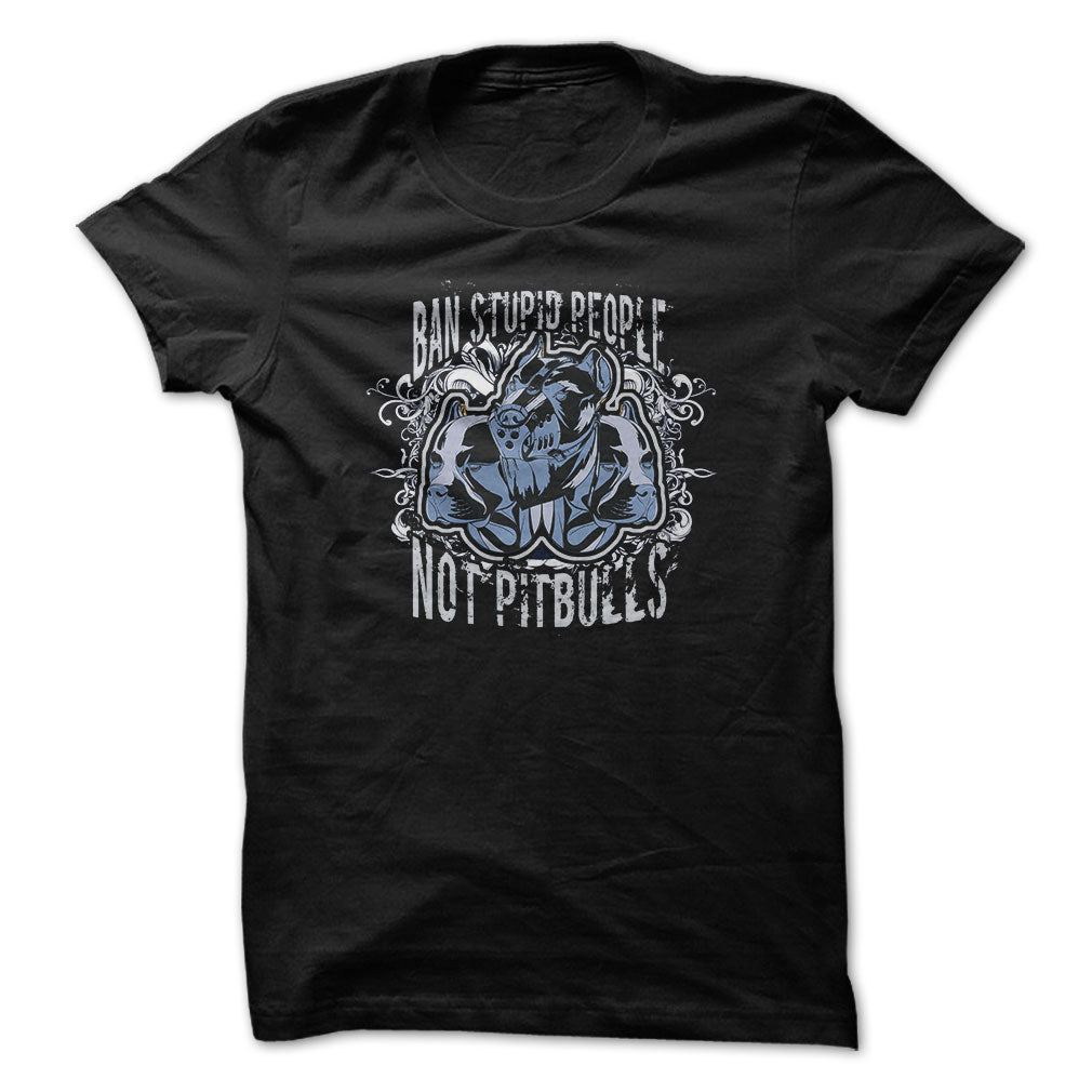 Pitbull t-shirt - Dont ban pitbulls
