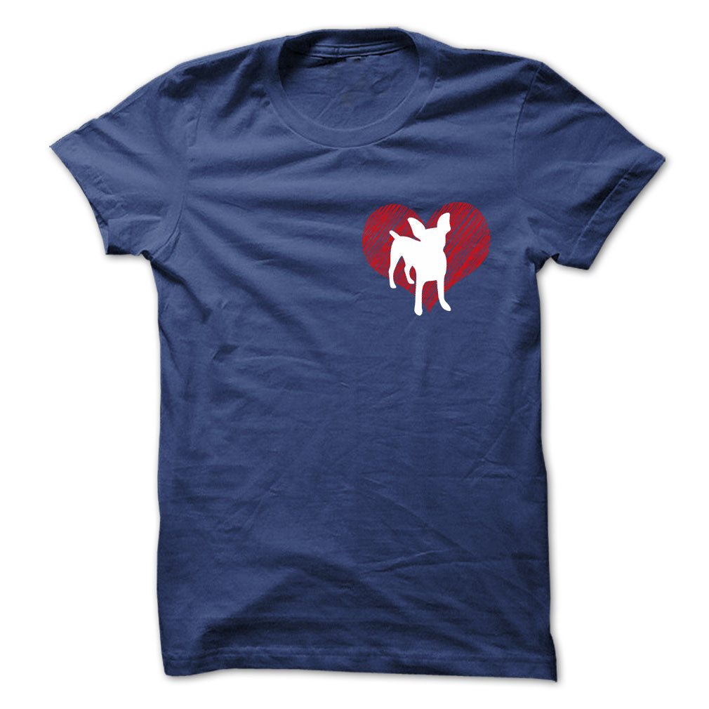 I Love Chihuahua 2 Red Heart