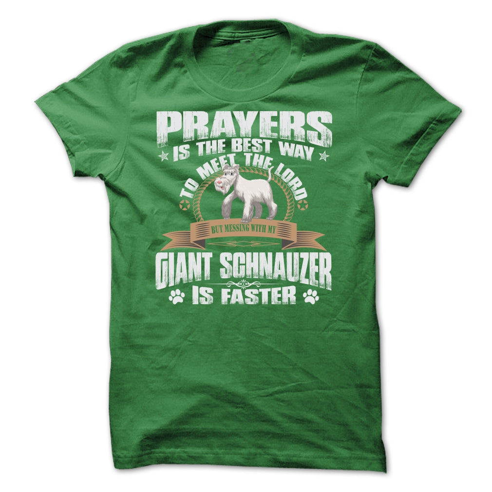 BUT MESSING MY GIANT SCHNAUZER IS FASTER TSHIRTS - Test