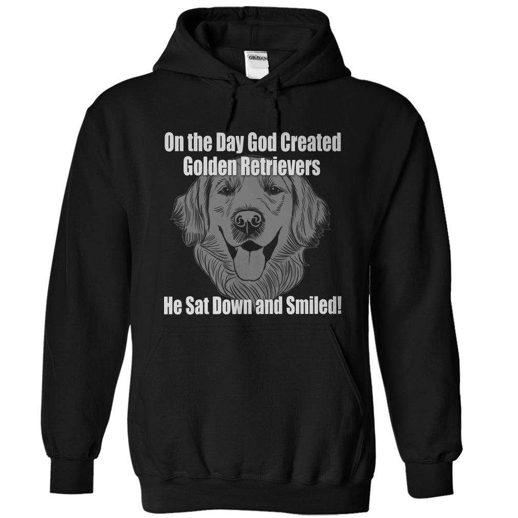 On the Day God Created Golden Retrievers