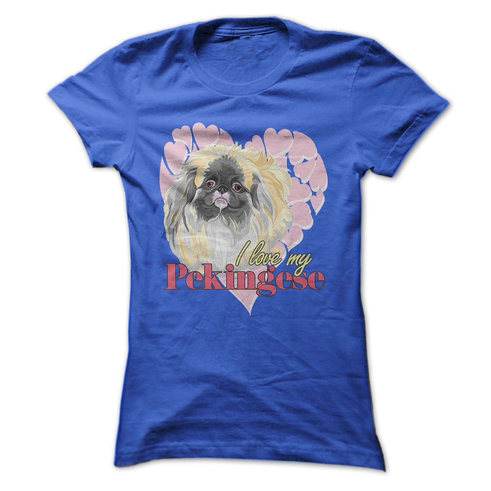 I love my Pekingese! For Pekingese dog lovers!