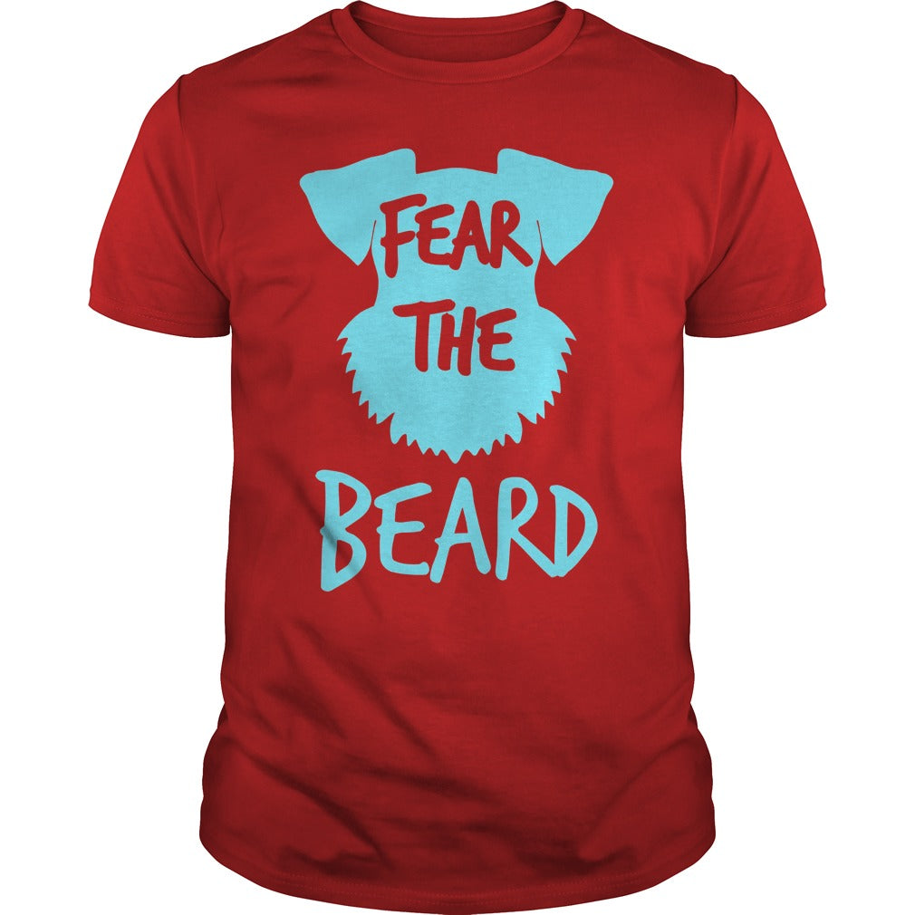 Schnauzer fear the beard funny T shirt