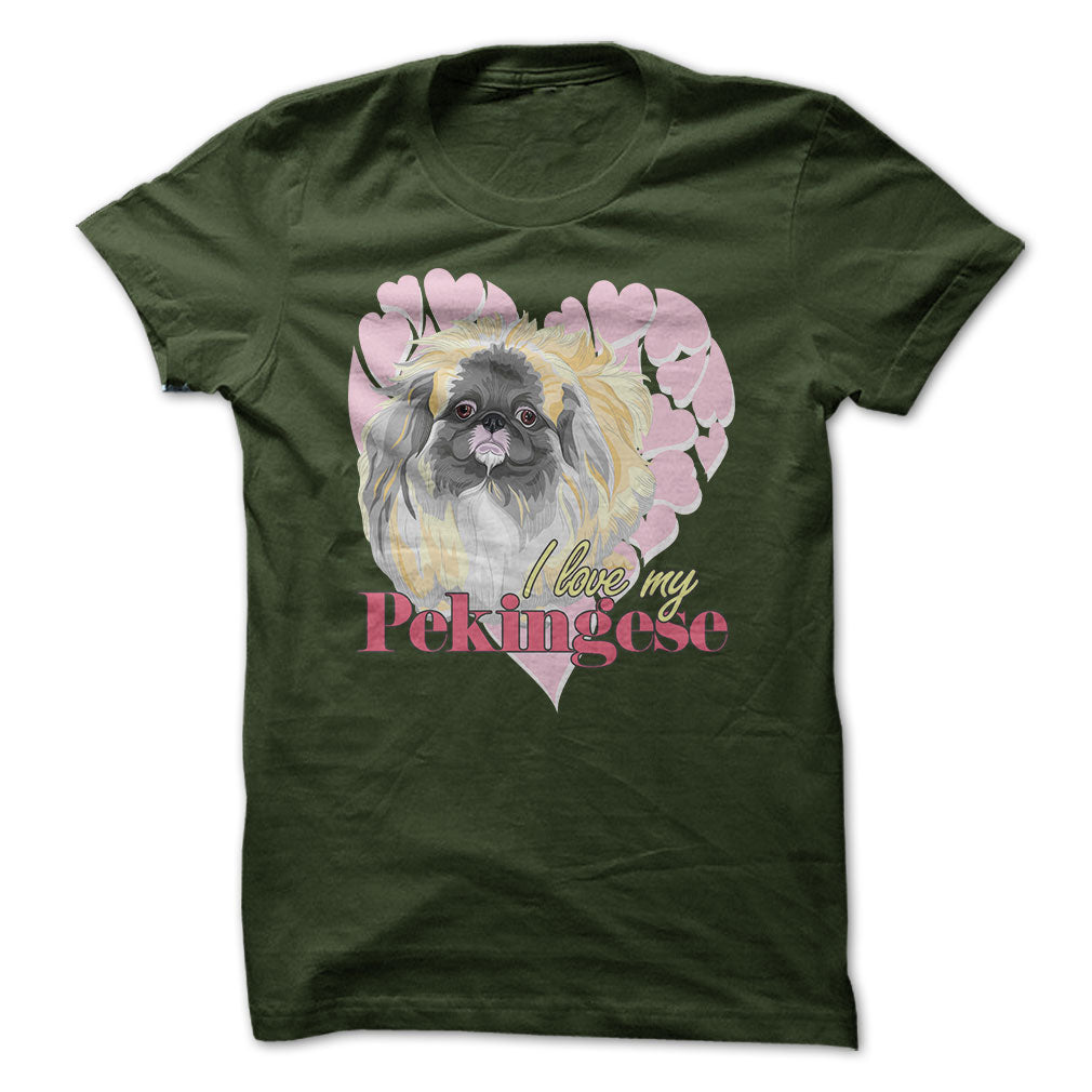 I love my Pekingese! For Pekingese dog lovers!