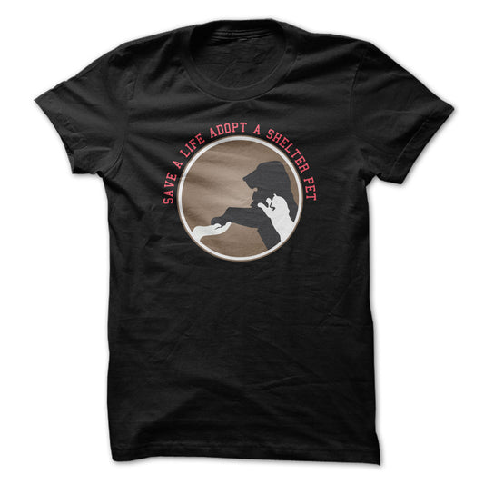 save a life adopt a shelter pet