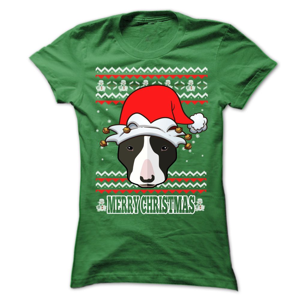 UGLY CHRISTMAS BULL TERRIER