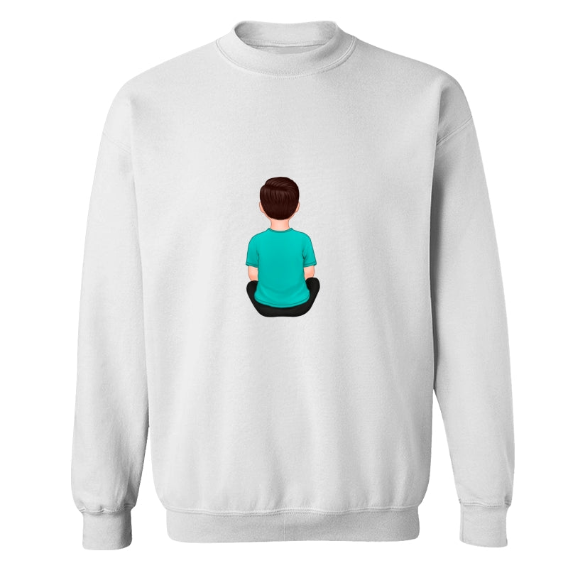 Back View Kids Dad Grandpa And Kids Hands Outline Personalized Shirt