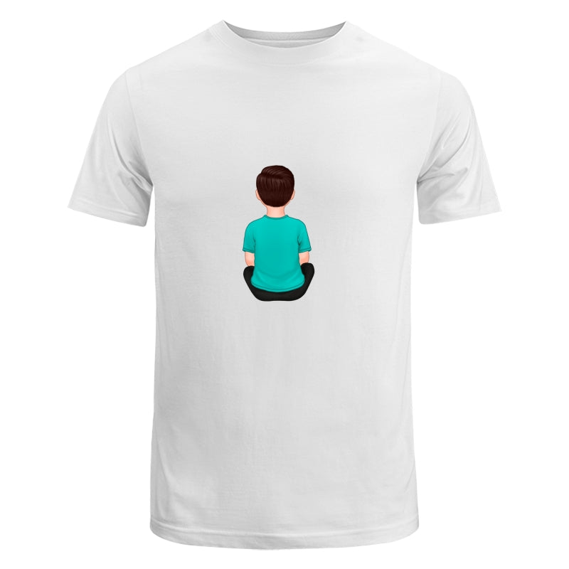 Back View Kids Dad Grandpa And Kids Hands Outline Personalized Shirt
