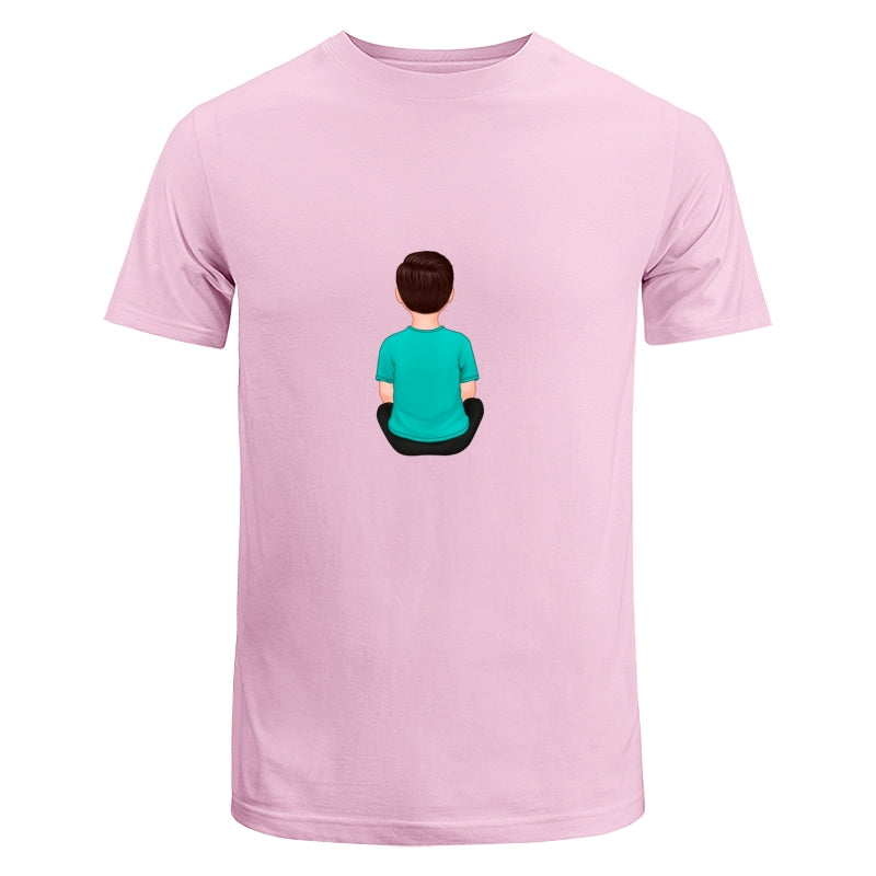 Back View Kids Dad Grandpa And Kids Hands Outline Personalized Shirt
