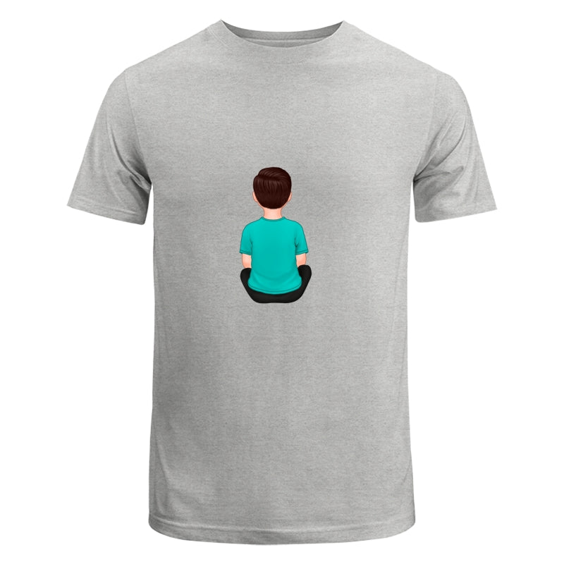Back View Kids Dad Grandpa And Kids Hands Outline Personalized Shirt