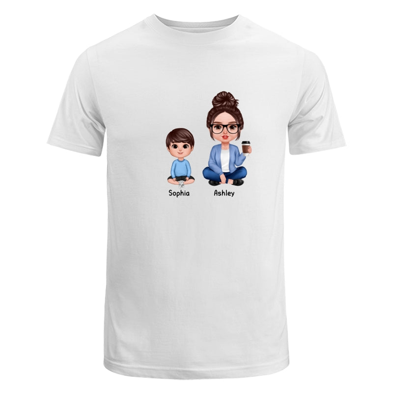 Realistic Doll Grandma And Grandkids Sitting