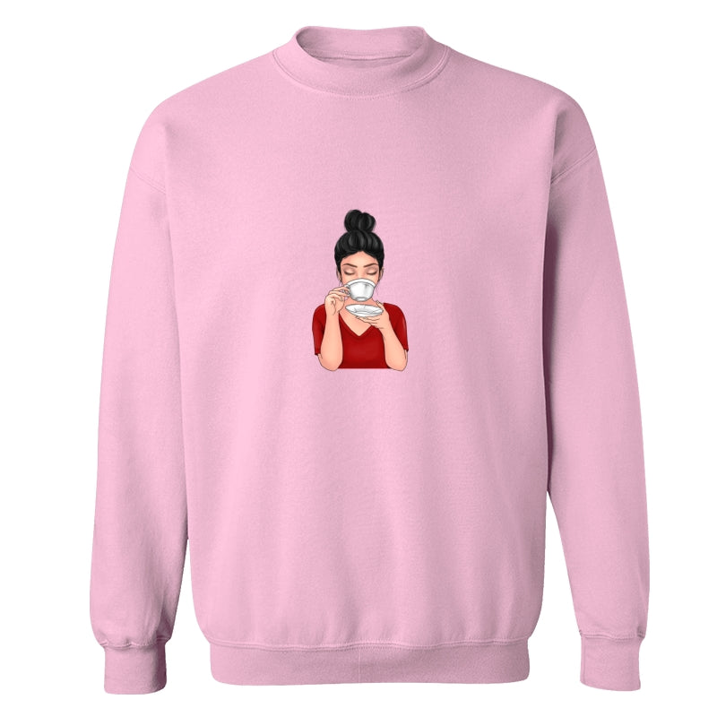 Coffee Grandma Dad Grandpa And Kids Hands Outline Personalized Shirt