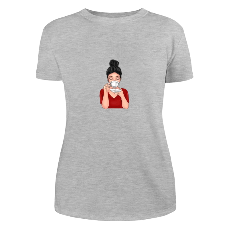 Coffee Grandma Dad Grandpa And Kids Hands Outline Personalized Shirt