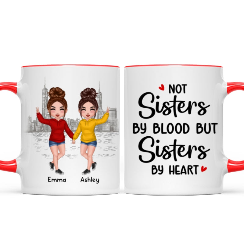 Besties Gift For Best Friends Personalized Mug - Doll Hoodie Besties Ngo Thai Ngoc Trinh