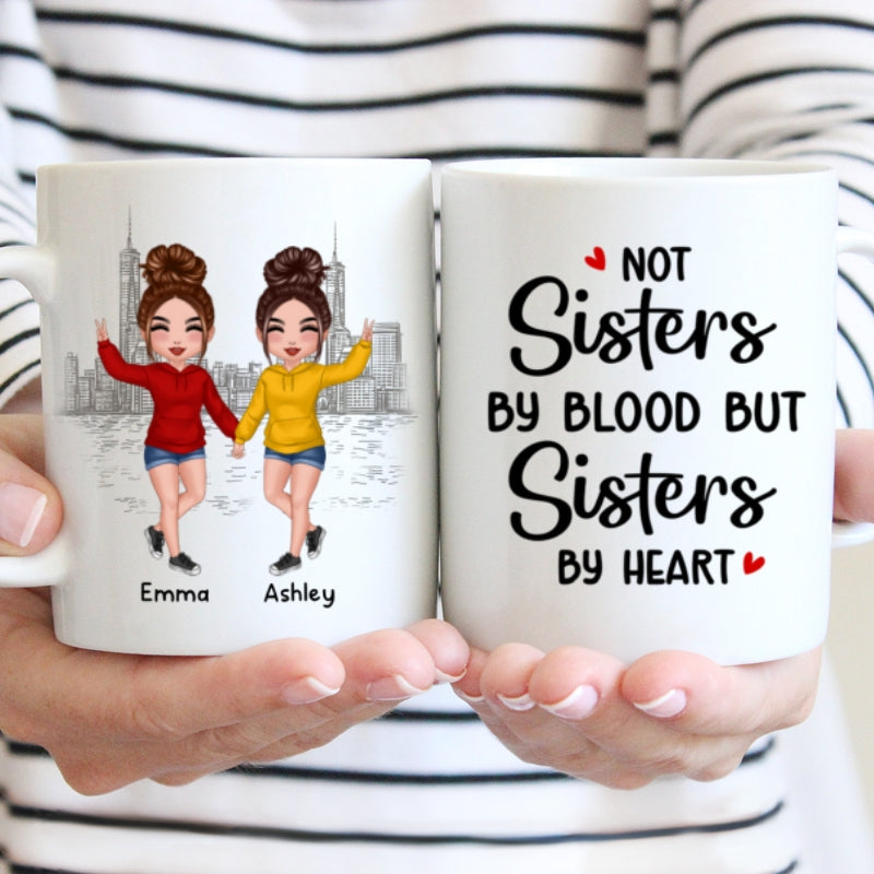 Besties Gift For Best Friends Personalized Mug - Doll Hoodie Besties Ngo Thai Ngoc Trinh