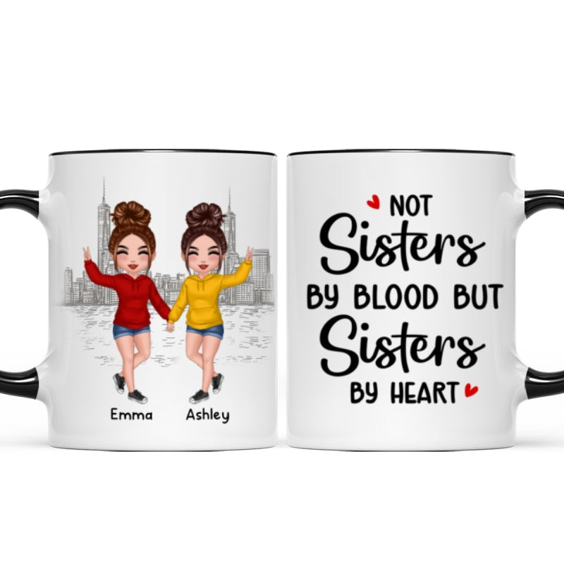 Besties Gift For Best Friends Personalized Mug - Doll Hoodie Besties Ngo Thai Ngoc Trinh