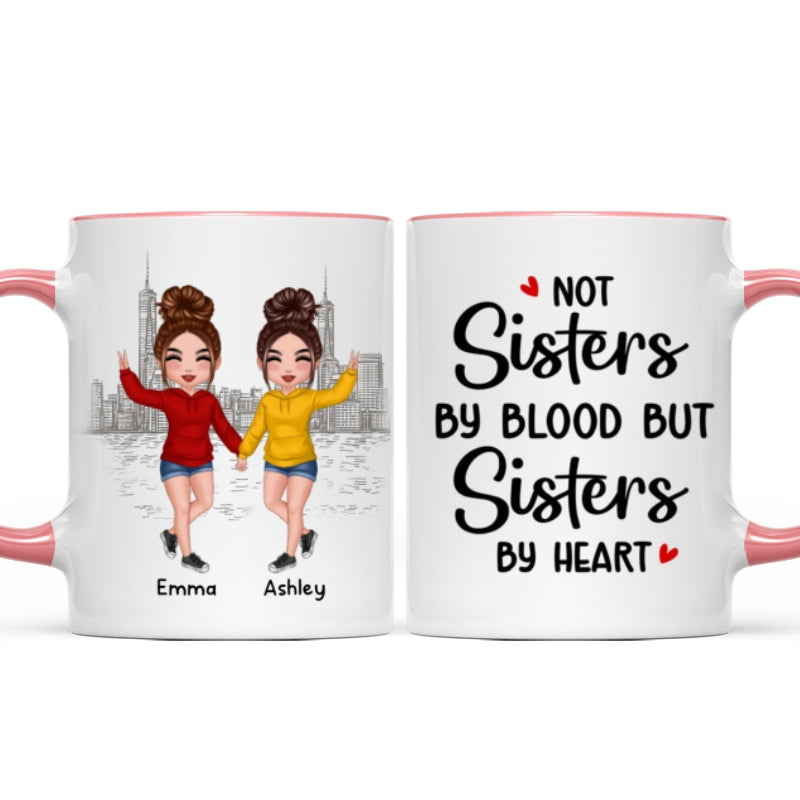 Besties Gift For Best Friends Personalized Mug - Doll Hoodie Besties Ngo Thai Ngoc Trinh