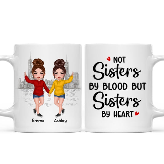 Besties Gift For Best Friends Personalized Mug - Doll Hoodie Besties Ngo Thai Ngoc Trinh