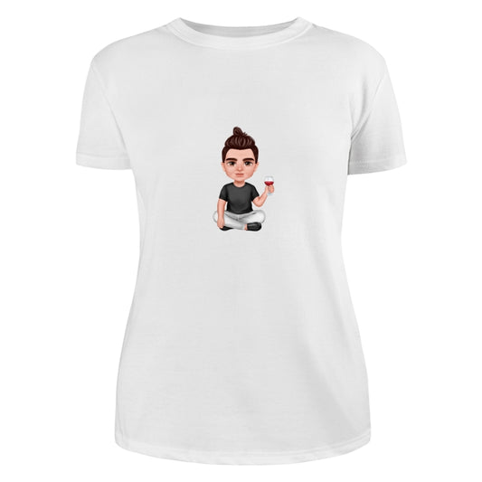 Realistic Doll Grandpa Sitting Dad Grandpa And Kids Hands Outline Personalized Shirt