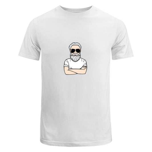 Dad Crossed Arms Dad Grandpa And Kids Hands Outline Personalized Shirt