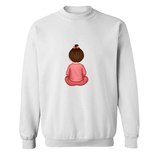 Back View Baby Dad Grandpa And Kids Hands Outline Personalized Shirt