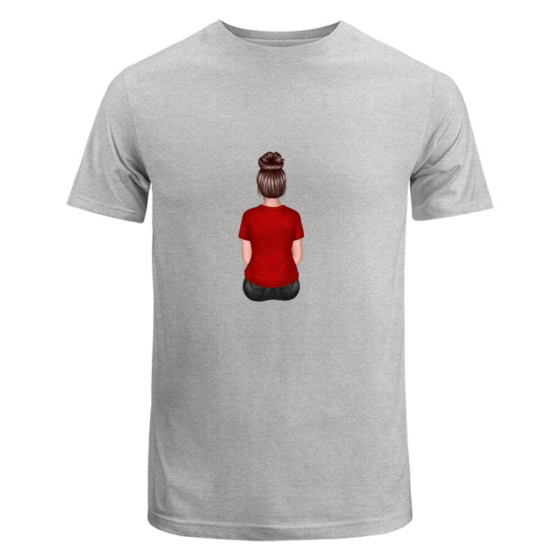 Back View Mom Dad Grandpa And Kids Hands Outline Personalized Shirt