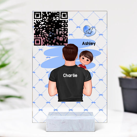 Copy of Best Dad Ever Happy Father‘s Day Personalized Acrylic Plaque