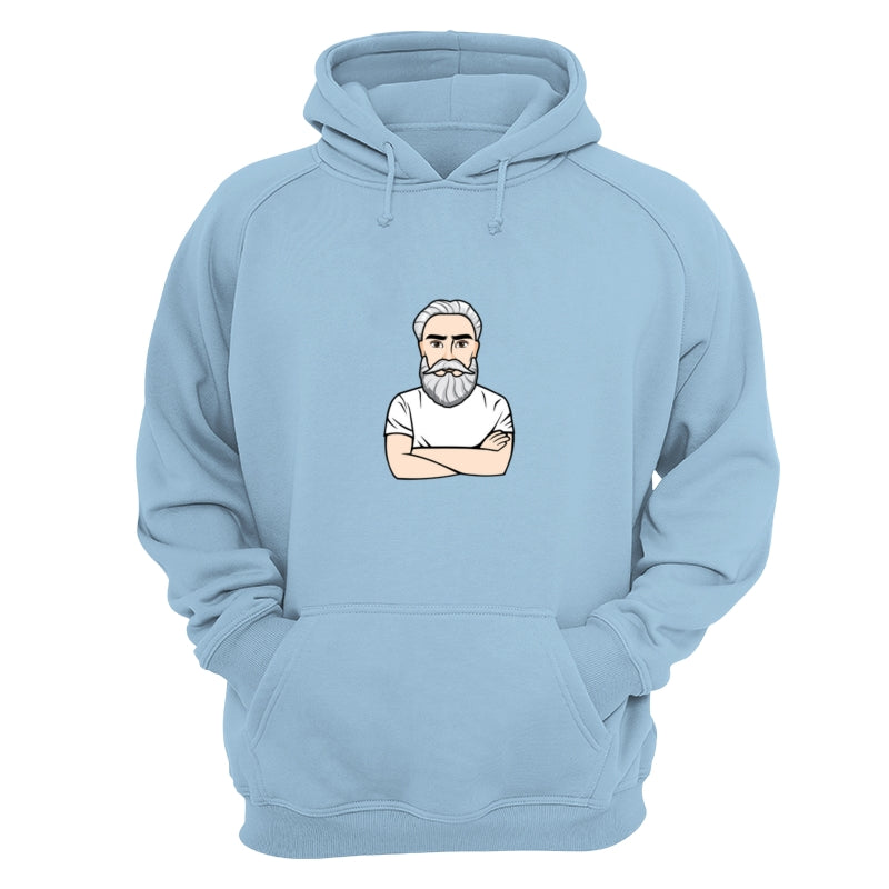 Old Man Young Man Dad Grandpa And Kids Hands Outline Personalized Shirt