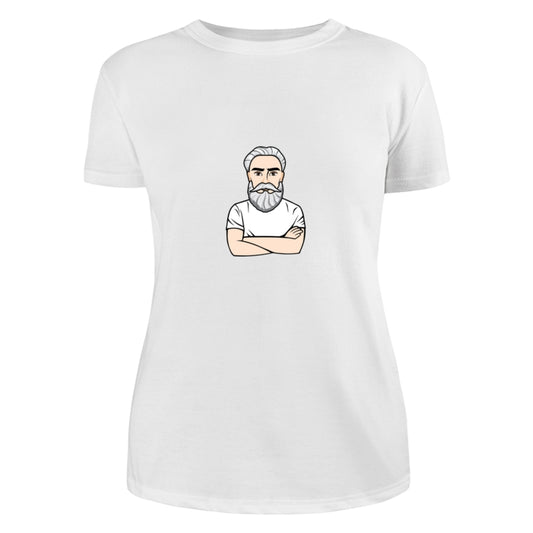 Old Man Young Man Dad Grandpa And Kids Hands Outline Personalized Shirt