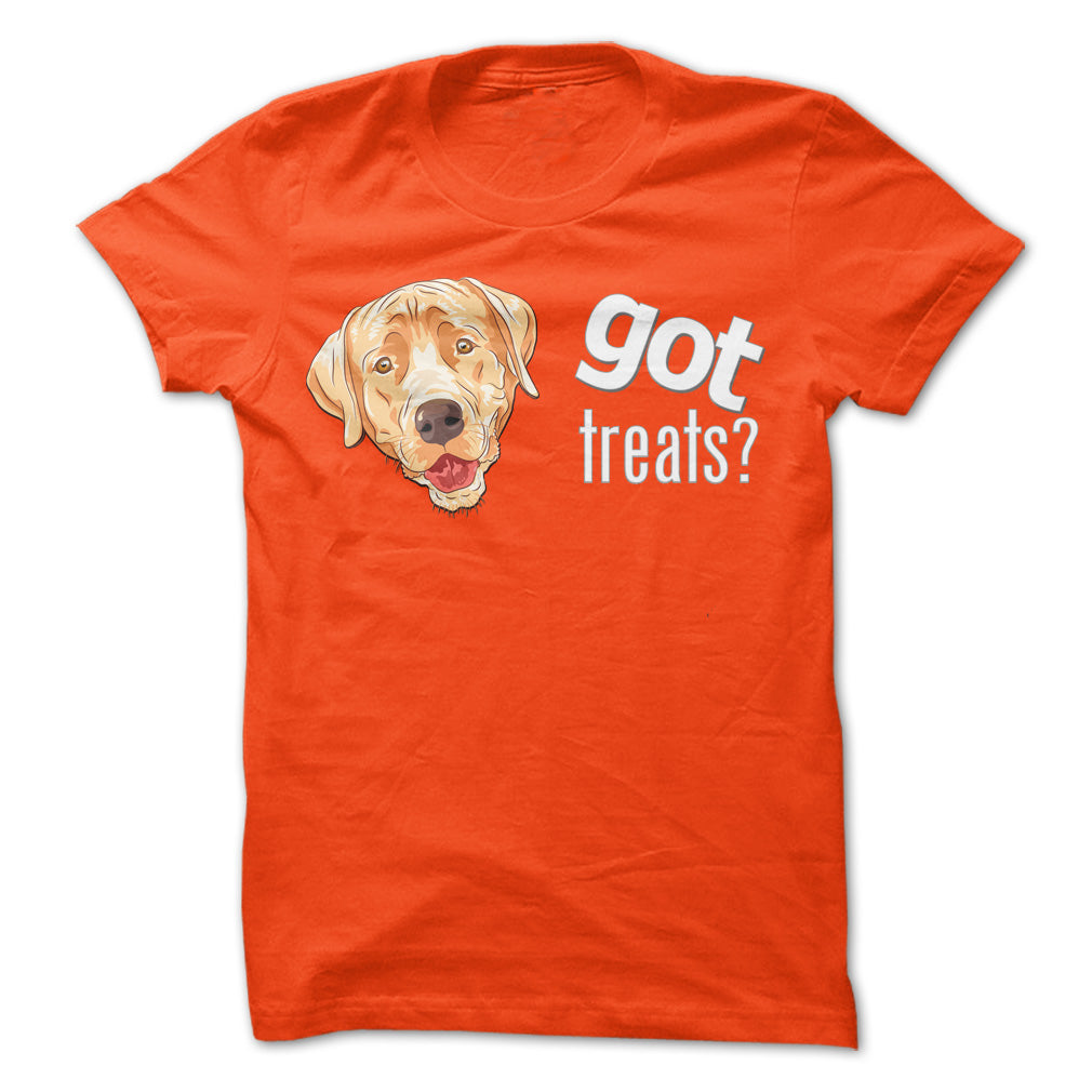 Got Treats Heads - Yellow Lab