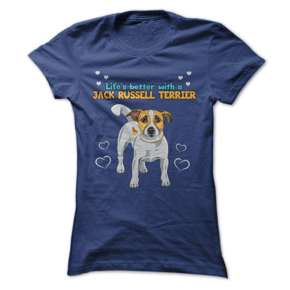 Lifes Better with A Jack Russell Terrier! Love your JRT dog?